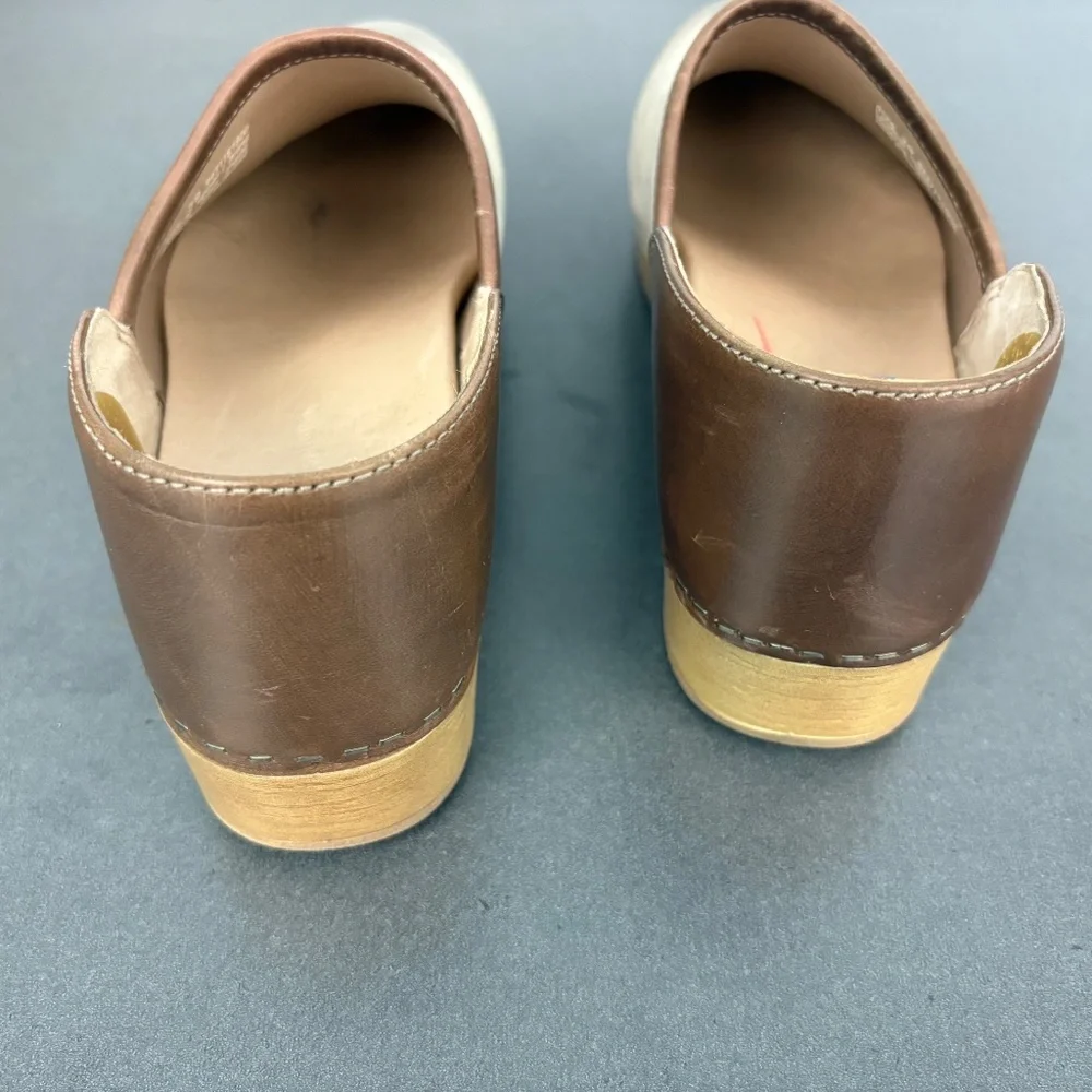 Dansko Brenna Slip-On Clog Taupe Tan Brown Women’s US 8.5-9 EU 39 - Picture 5 of 12